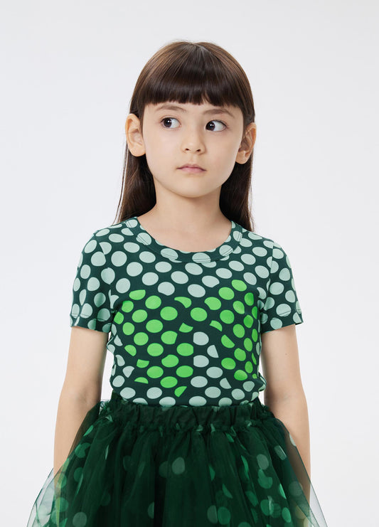 T-Shirt / jnby by JNBY Short Sleeve Polka Dots Print T-Shirt