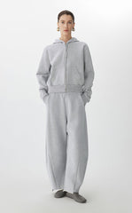 Pants / JNBY Raw Hem Cotton Terry Banana Pants