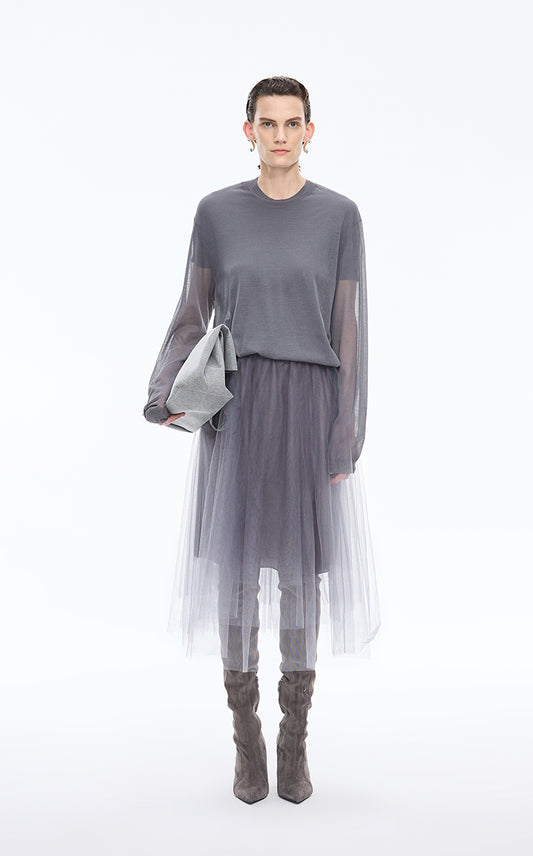 Sweater / JNBY Lightweight Long Sleeve Pullover