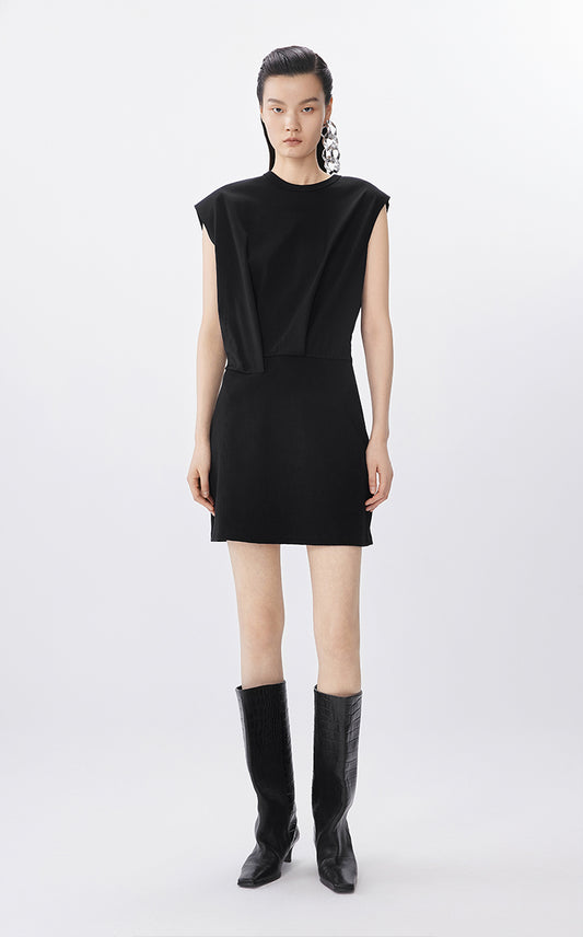 Dress / JNBY Sleeveless Cotton X-Line Dress