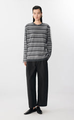 Pants / JNBY Organic Jacquard Tapered Cropped Pants