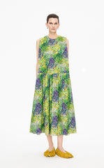 Dress / JNBY Kew Gardens inspired print Sleeveless Cotton Dress