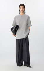 T-Shirt / JNBY Oversized Stripe Cotton Tee