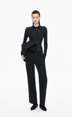 Pants / JNBY Flared Blend Layered Trousers