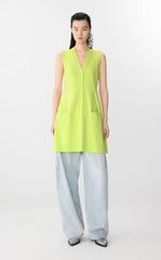 Dress / JNBY Combed Cotton Sleeveless Knit Dress