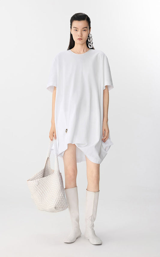 Dress / JNBY Roma Knit Bubble Hem Dress