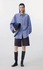 Shirt / JNBY Oversized Cotton Stripe Shirt