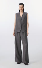 Vest / JNBY Eco Long Linen Vest