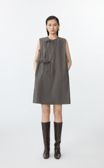 Dress / JNBY Oversized Dress with Chinese Button Closure