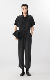 Jumpsuit / JNBY Rolled Tencel Denim Jumpsuit