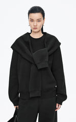 Sweatshirt / JNBY Oversized Cotton Pullover