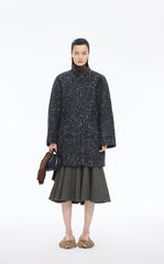 Skirt / JNBY S-Line Wool Mid-Length Skirt