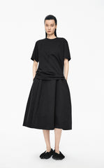 T-Shirt / JNBY Sculptural Fringe Cotton Tee