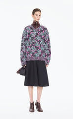 Sweater / JNBY Floral Screen Oversized Pullover