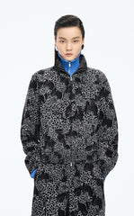 Sweater / JNBY Shadow Art Wool Blend Cardigan