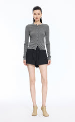 Sweater / JNBY Slim Wool Stretch Cardigan