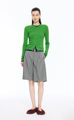 Sweater / JNBY Slim Wool Stretch Cardigan