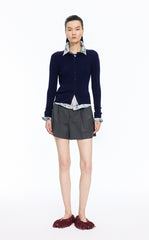 Sweater / JNBY Slim Wool Stretch Cardigan