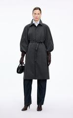 Trench Coat / JNBY Oversized A-Line Long Trench