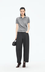 Pants / JNBY Wool Banana Cuffed Trousers
