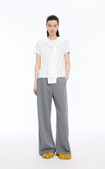 Pants / JNBY Flared Drawstring Blend Pants