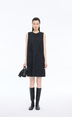 Dress / JNBY Sleeveless Wool Blend Sheath Dress