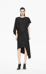 Dress / JNBY T-Silhouette Cupro Wrap Dress