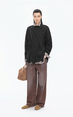 Sweater / JNBY Textured Wool Blend Pullover