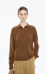 Sweater / JNBY O-shaped Wool-Cashmere Pullover