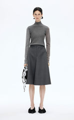 Sweater / JNBY Colorblock Wool Turtleneck Sweater