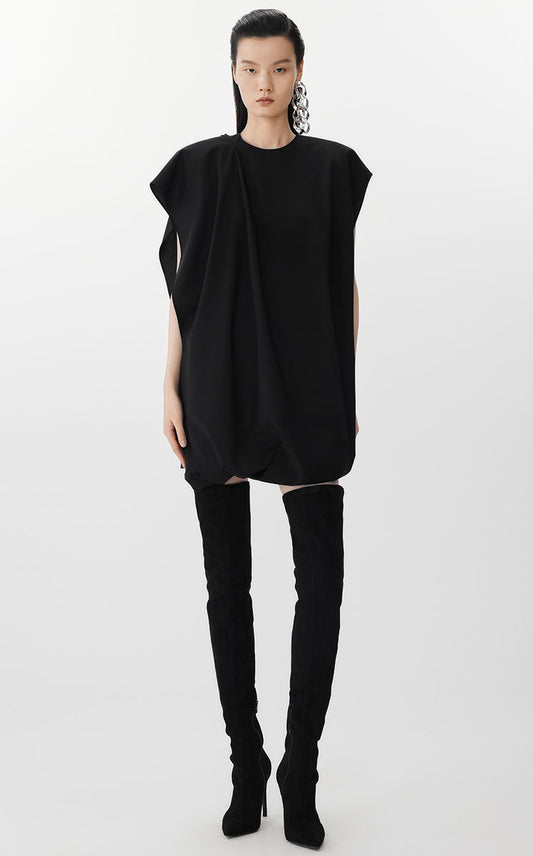 Dress / JNBY Sculpted Wool-blend Dress