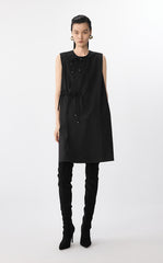 Dress / JNBY Oversized Dress with Chinese Button Closure