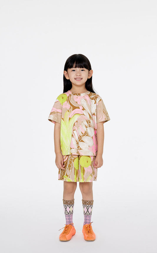 T-Shirt / jnby by JNBY Spring Meadow Floral Cotton Tee