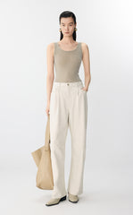 Vest / JNBY Sheer Velvet Mesh Tank