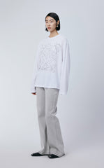 T-shirt / (ESG) JNBY Long-sleeve T-shirt in Floral Pattern£¨Spring 24£©