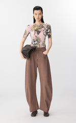 T-Shirt / JNBY Fitted Floral Art Tee