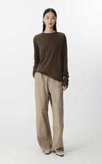 Pants / JNBY Utility Wide Leg Cotton Trousers