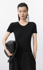 Sweater / JNBY Eco Wool Short Sleeve Knit