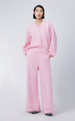 Sweatershirt / JNBY V-neck Cotton-blend Lyocell Sweatershirt£¨Spring 24£©