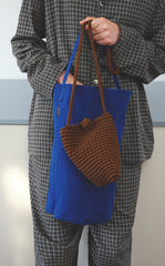 Bag / JNBYHOME Cotton Woven Triangle Crossbody