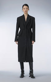 Coat / JNBY Wool Midi Trench Coat£¨Spring 24£?