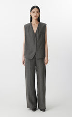 Pants / JNBY Wide-Leg Linen Trousers
