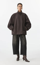 Pants / JNBY Raw Edge Banana Fit Cropped Trousers