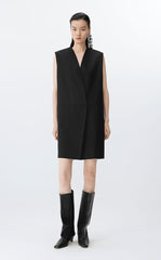 Vest / JNBY Minimalist Wool-Blend Long Vest