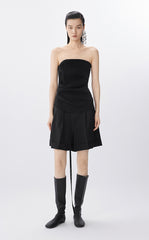 Pants / JNBY Wide-Legged Cuffed Tailored Shorts