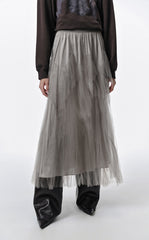 Skirt / JNBY Retro Tulle A-line Skirt