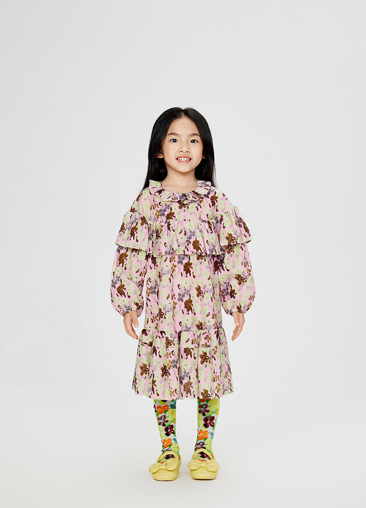 Dress / jnby by JNBY Blooming Art Ruffle Dress