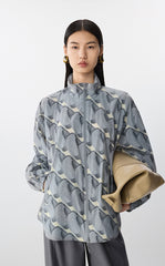 Jacket / JNBY UV Protection Geometric Print Jacket