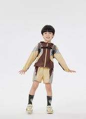 Shorts / jnby by JNBY Elasticated Waist Contrast Color Shorts