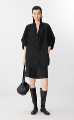 Blazer / JNBY Oversized Silk Wool Blazer